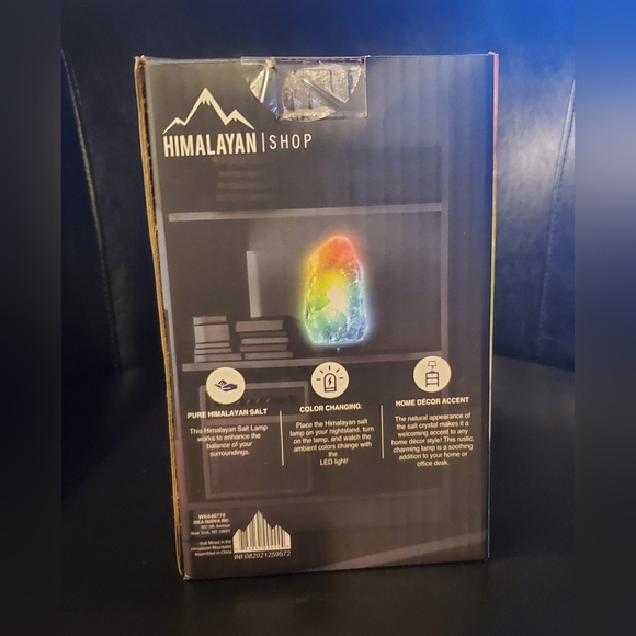 Himalayan Color Changing LED Salt Lamp - Picture 3 of 5